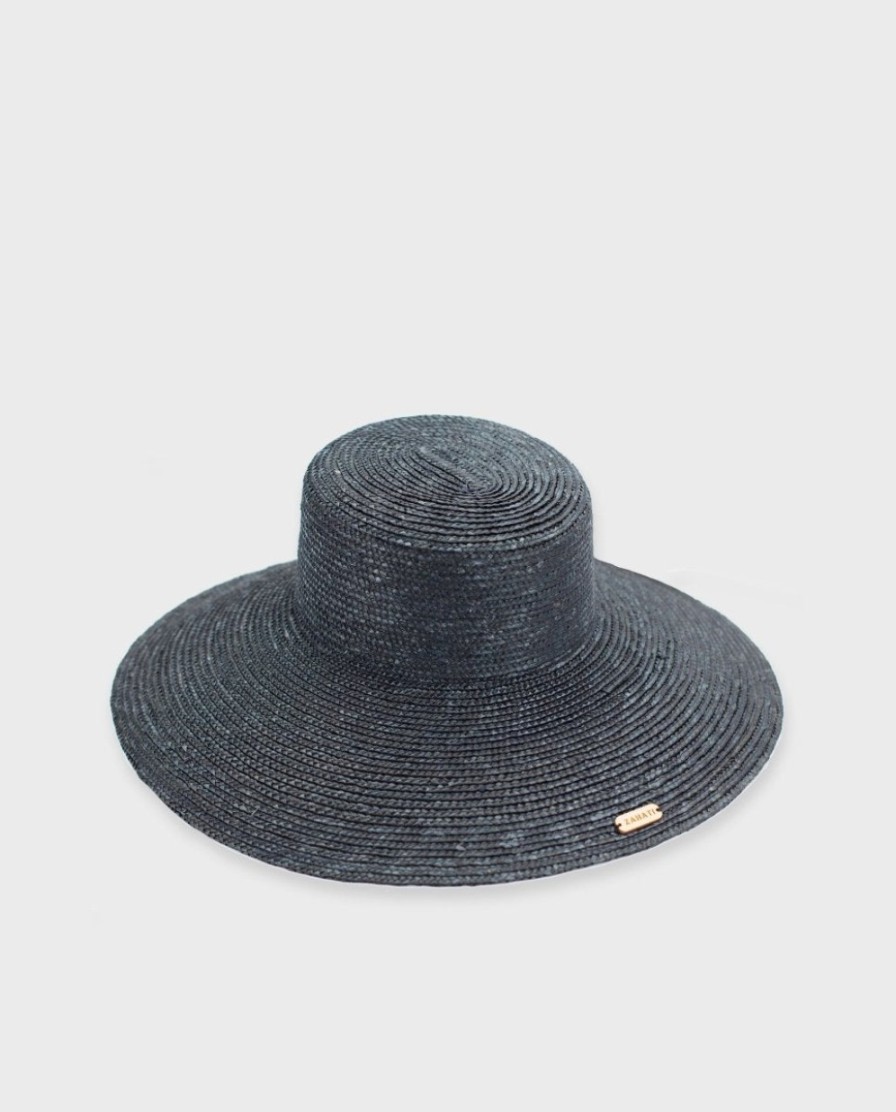Sombrero Cuchi de paja natural desflecado – ZAHATI
